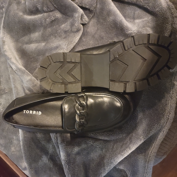 Torrid Black Chunky Loafers - Picture 3 of 3